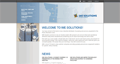 Desktop Screenshot of imesolutions.com